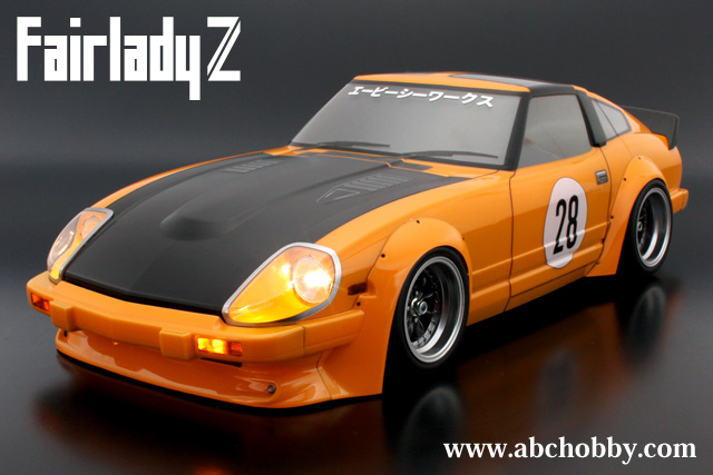 130Z ボディキット 1/10 ワークスオーバーフェンダーVer！送料込！ 130Z ボディキット 1/10 ワークスオーバーフェンダーVer！送料込