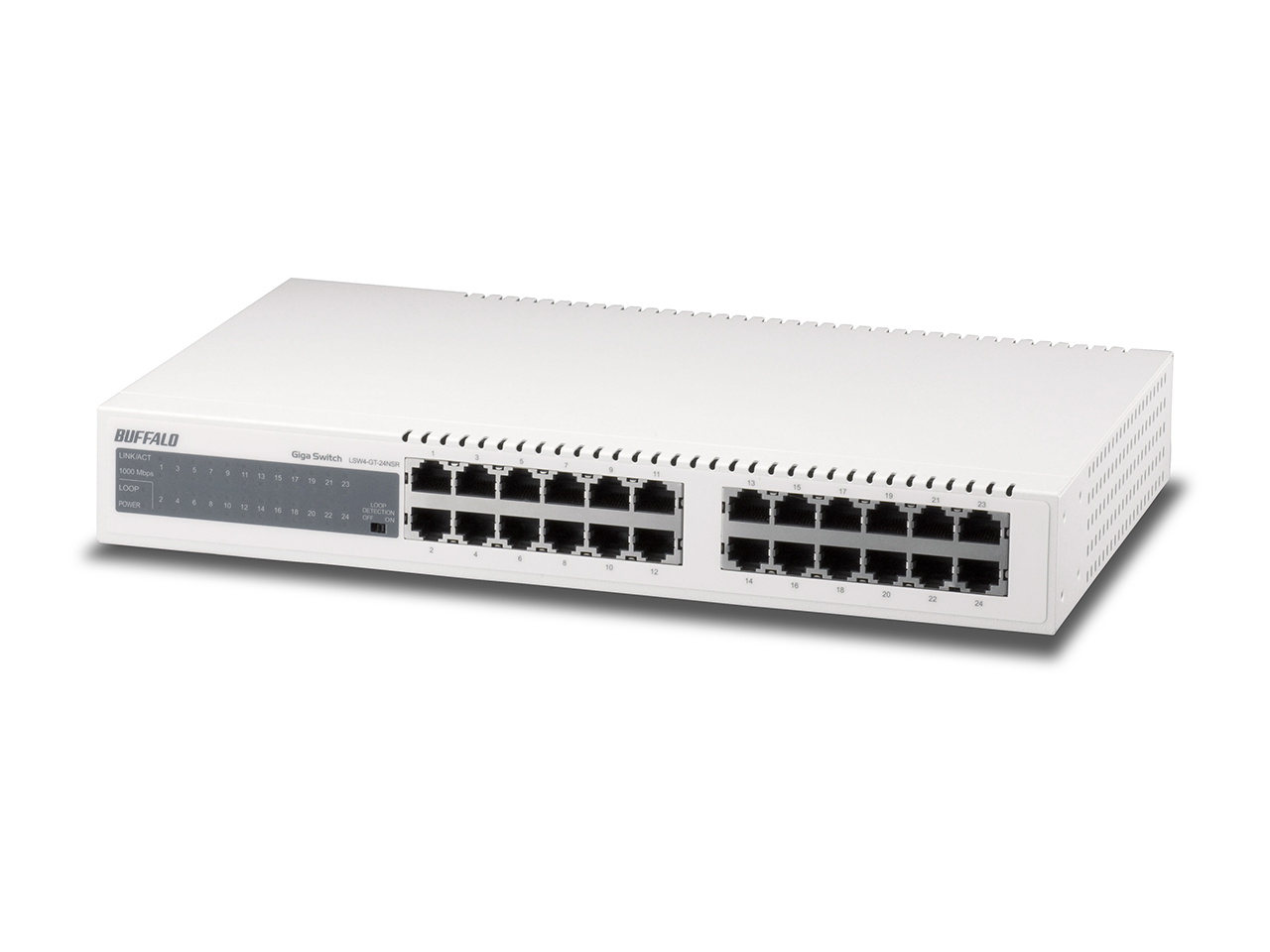 16ポートスイッチングハブ　LSW4-GT-16NSR LSW4-GT-16NSR : スイッチングハブ | バッファロー